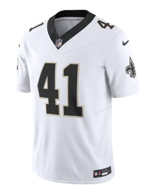 Nike Men's New Orleans Saints Alvin Kamara #41 Black Game Jersey