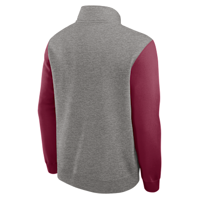 Florida State Club Men's Nike College 1/2-Zip Crew