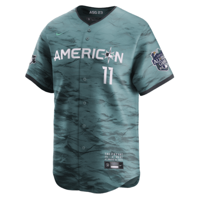 Jersey Nike de la MLB Limited para hombre Bo Bichette American League 2023 All-Star Game