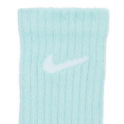 Nike Dri-FIT Performance Basics Younger Kids' Crew Socks (6 Pairs)