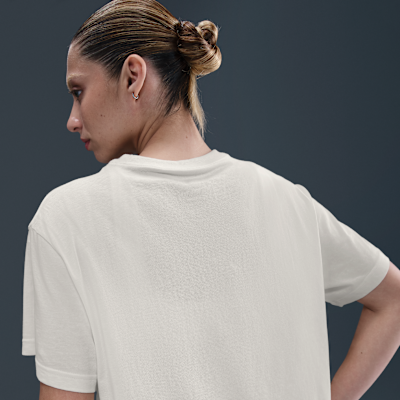 Playera holgada cropped para mujer Nike Sportswear Club