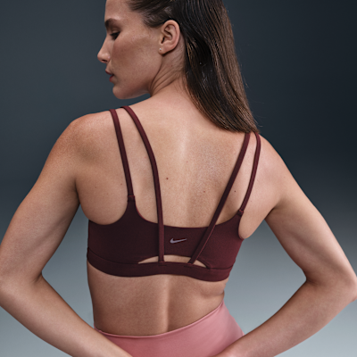 Nike Zenvy Strappy Bra deportivo de baja sujeción con almohadillas para mujer