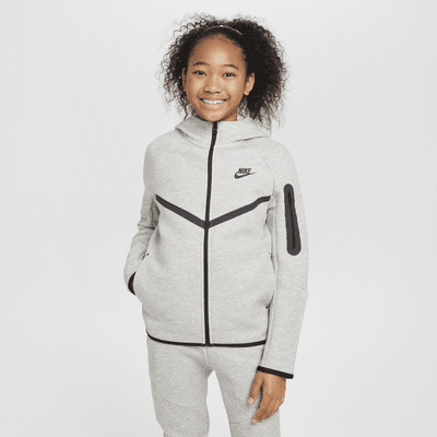 Felpa con cappuccio e zip a tutta lunghezza Nike Sportswear Tech Fleece - Ragazzo/a