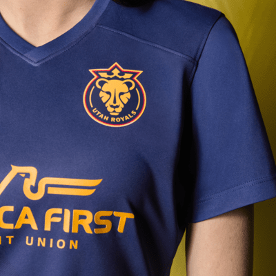 Jersey de fútbol Nike Dri-FIT Replica de la NWSL de los Utah Royals segunda equipación 2024 Stadium para mujer