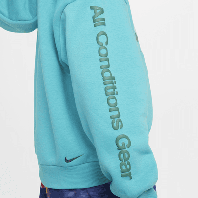 Sudadera con gorro sin cierre para niños talla grande Nike ACG Icon Fleece