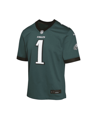 Подростковые джерси Jalen Hurts Philadelphia Eagles Big Kids' Nike Dri-FIT NFL Football Jersey для футбола