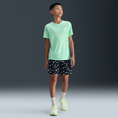 Nike Dri-FIT Miler Trainingsoberteil für ältere Kinder (Jungen)