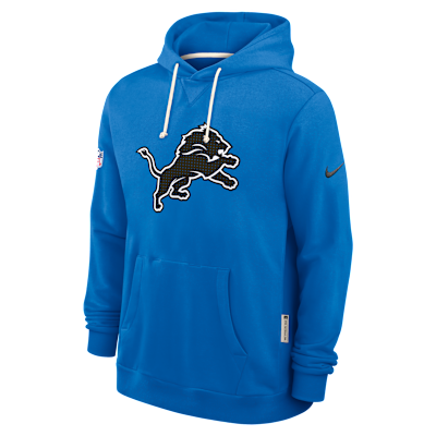 Detroit Lions Initial Home Sideline Men's Nike Dri-FIT NFL Pullover Hoodie