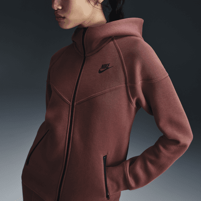 Sudadera con gorro de cierre completo para mujer Nike Sportswear Tech Fleece Windrunner