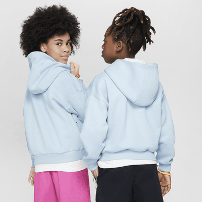 Nike SB Icon Fleece EasyOn Big Kids' Oversized Pullover Hoodie