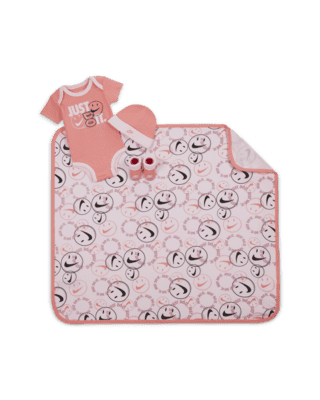 Детские  Nike New Baby (0-12M) 4-Piece Blanket Set