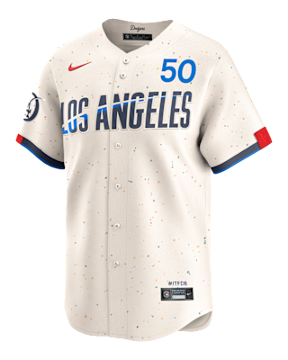 Мужские джерси Mookie Betts Los Angeles Dodgers City Connect Nike Dri-FIT ADV MLB Limited Jersey