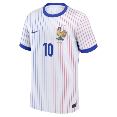 Kylian Mbappé France National Team 2024 Stadium Away Men's Nike Dri-FIT Soccer Jersey