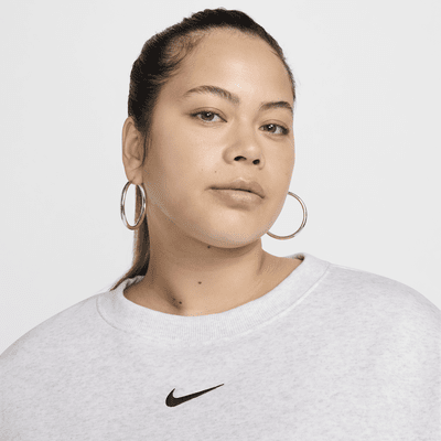 Nike Sportswear Phoenix Fleece Women's Oversized Crew-Neck Sweatshirt (Plus Size)