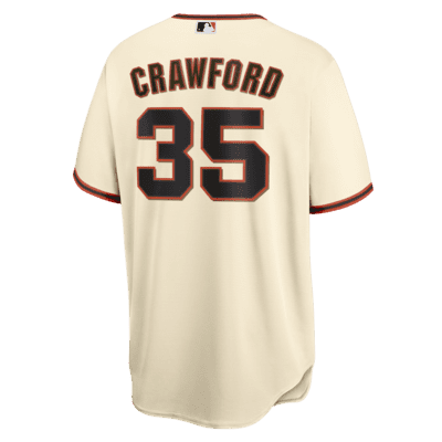 MLB San Francisco Giants (Brandon Crawford) Men's Replica Baseball Jersey