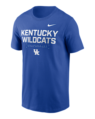 Мужская футболка Kentucky Courtside Basketball Nike Dri-FIT College для баскетбола
