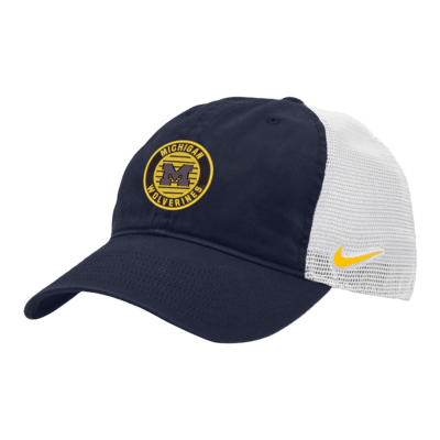 Michigan Heritage86 Nike College Trucker Hat