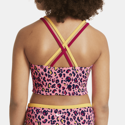 Nike Big Kids' (Girls') Spiderback Midkini Set