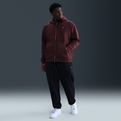 Nike Solo Swoosh Men's Full-Zip Fleece Hoodie