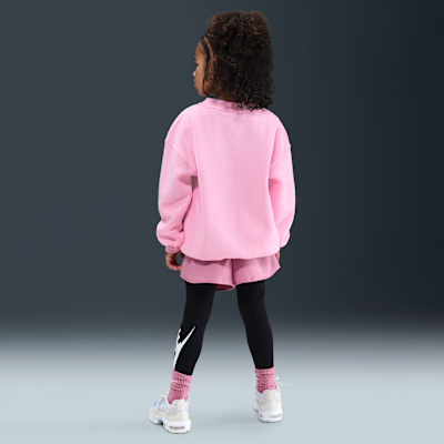 Tröja med rund hals Nike i oversize-modell för barn
