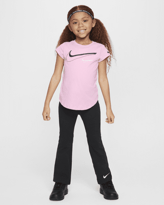 Детские тайтсы Nike Little Kids' Tee and Flare Leggings Set