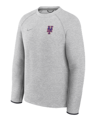 Мужские  New York Mets Tech Fleece Nike MLB Pullover Crew