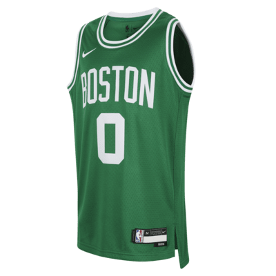 Boston Celtics 2023/24 Icon Edition Older Kids' Nike NBA Swingman ...