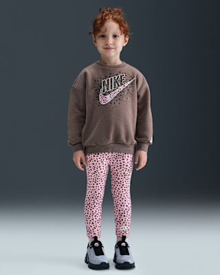 Детские тайтсы Nike Wild Warmth Toddler Crew Top and Leggings Set