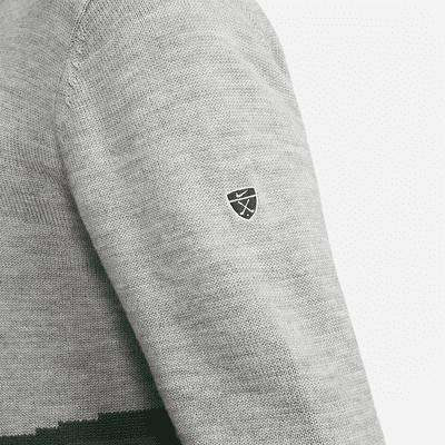 Sudadera de cuello redondo de golf tejida tipo suéter para hombre Tiger Woods