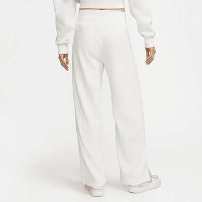 Nike Sportswear Phoenix Fleece Women's High-Waisted Wide-Leg French Terry Tracksuit Bottoms