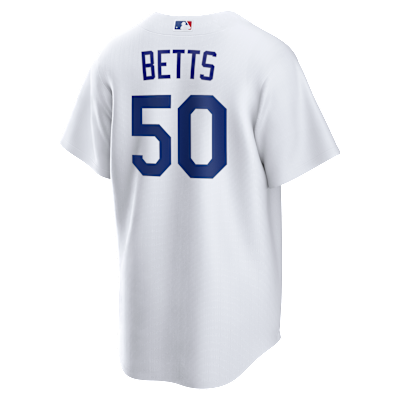 Mookie Betts Los Angeles Dodgers 2025 World Series Participant Men's Nike MLB Replica Jersey