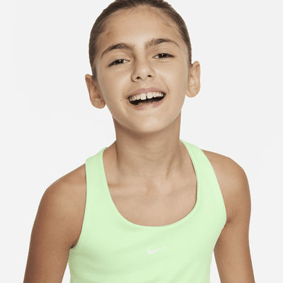 Nike Swoosh Big Kids' (Girls') Tank Sports Bra