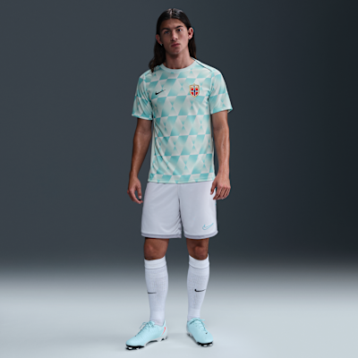 Norway Academy Pro Men's Nike Dri-FIT Football Pre-Match Short-Sleeve Top