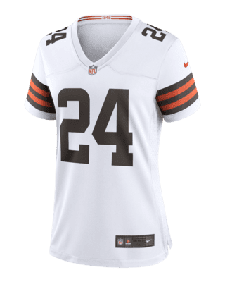 NFL Cleveland Browns (Nick Chubb) Women's Game Football Jersey.