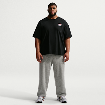 Nike Life kortermet strikket overdel med firkantet form til herre