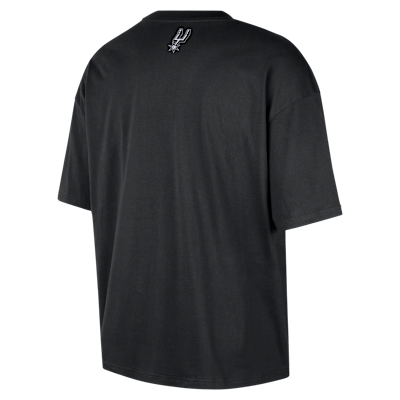 T-shirt boxy Nike NBA San Antonio Spurs Courtside pour homme