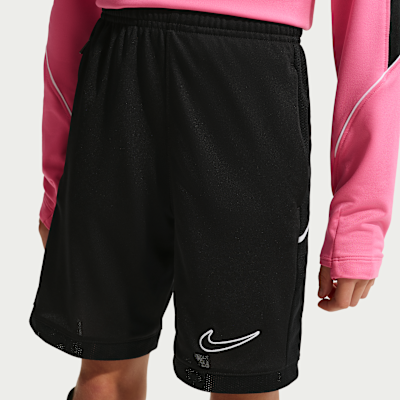 Shorts de fútbol de tejido Knit Dri-FIT para niños talla grande Nike Academy