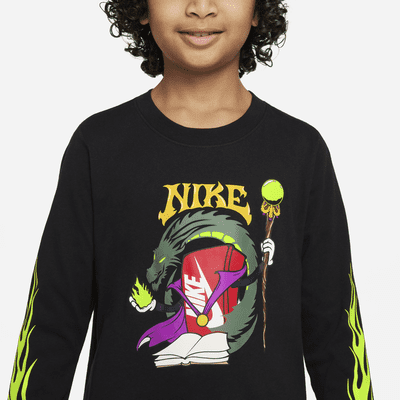 Nike Sportswear Older Kids' (Boys') Long-Sleeve T-Shirt