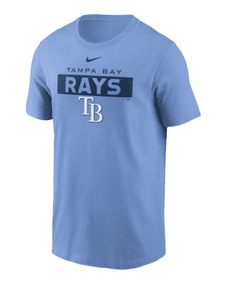 Lids Tampa Bay Rays Nike Over the Shoulder T-Shirt - Navy