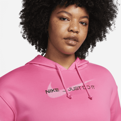 Nike Therma-FIT Women's Graphic Hoodie (Plus Size)