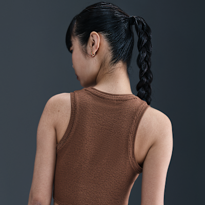 Nike Sportswear Chill Knit Women's Tight Cropped Mini-Rib Tank Top