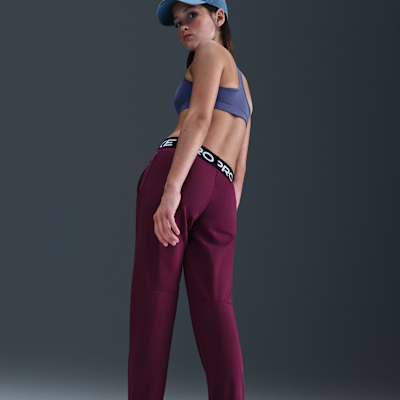 Calças desportivas Dri-FIT Nike Pro Fleece Júnior (Rapariga)
