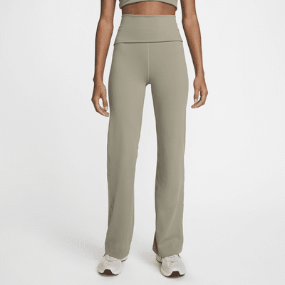 Nike One Women's Dri-FIT High-Waisted Fold-Over Trousers