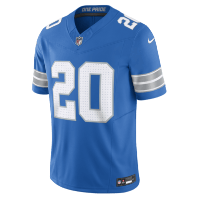 Jersey de fútbol americano Nike Dri-FIT de la NFL Limited para hombre Barry Sanders Detroit Lions