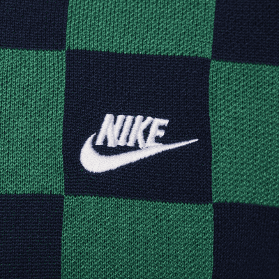 Polo Checkers para hombre Nike Sportswear Club