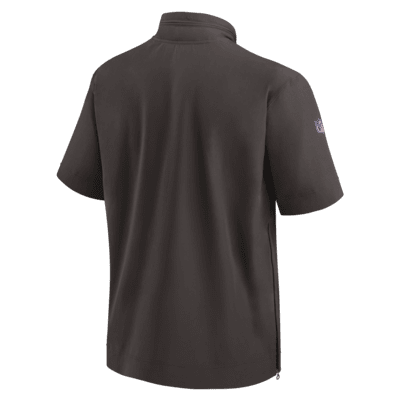 Nike Sideline Coach (NFL Cleveland Browns) Men's Short-Sleeve Jacket ...