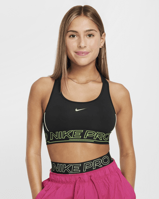 Детские  Nike Pro Swoosh Girls' Sports Bra