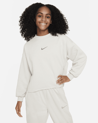 Подростковый свитшот Nike Sportswear Big Kids' (Girls') Dri-FIT Crew-Neck