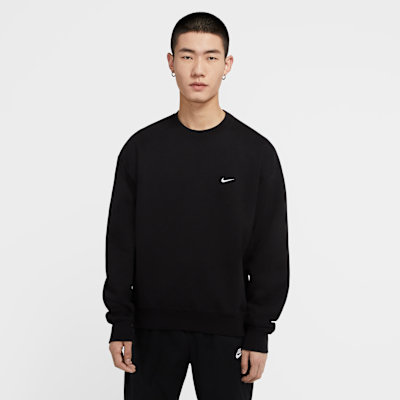 Maglia a girocollo in fleece Nike Solo Swoosh – Uomo. Nike IT