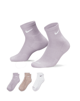 Unisex носки Nike Everyday Plus Cushioned Training Ankle Socks (3 Pairs) для тренировок